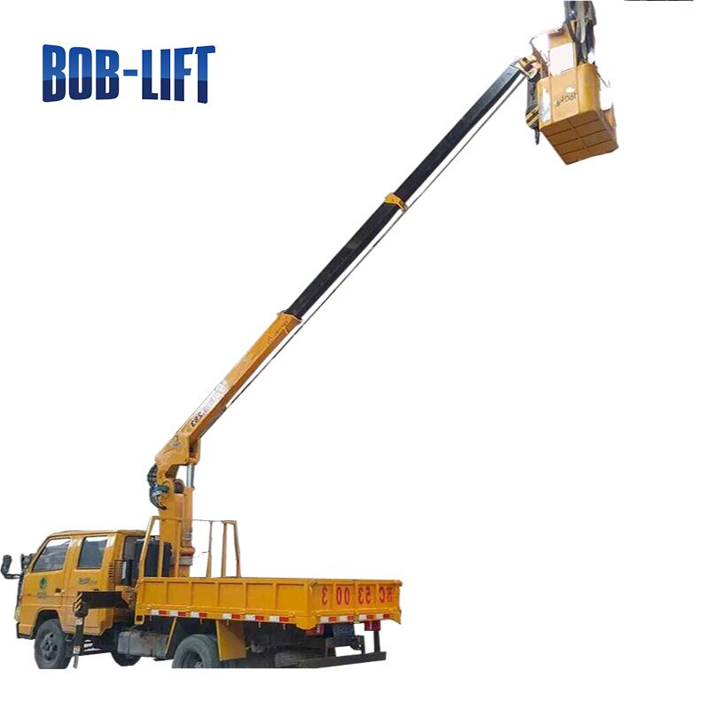 bob lift Гидравлическая стрела Кран с корзиной для человека